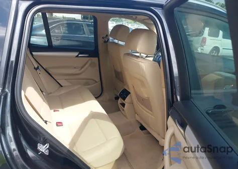 2014 BMW X3 xDrive28I из США, поврежденный, VIN 5UXWX9C58E0D11265